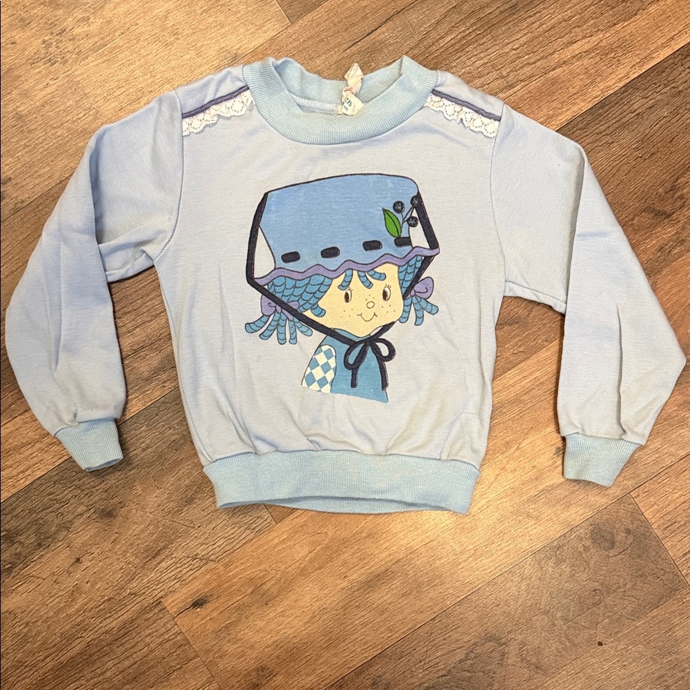 Vintage Strawberry Shortcake Toddler Long Sleeve Shirt